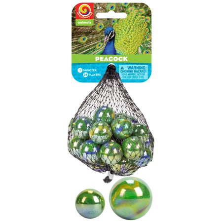 Marbles Peacock