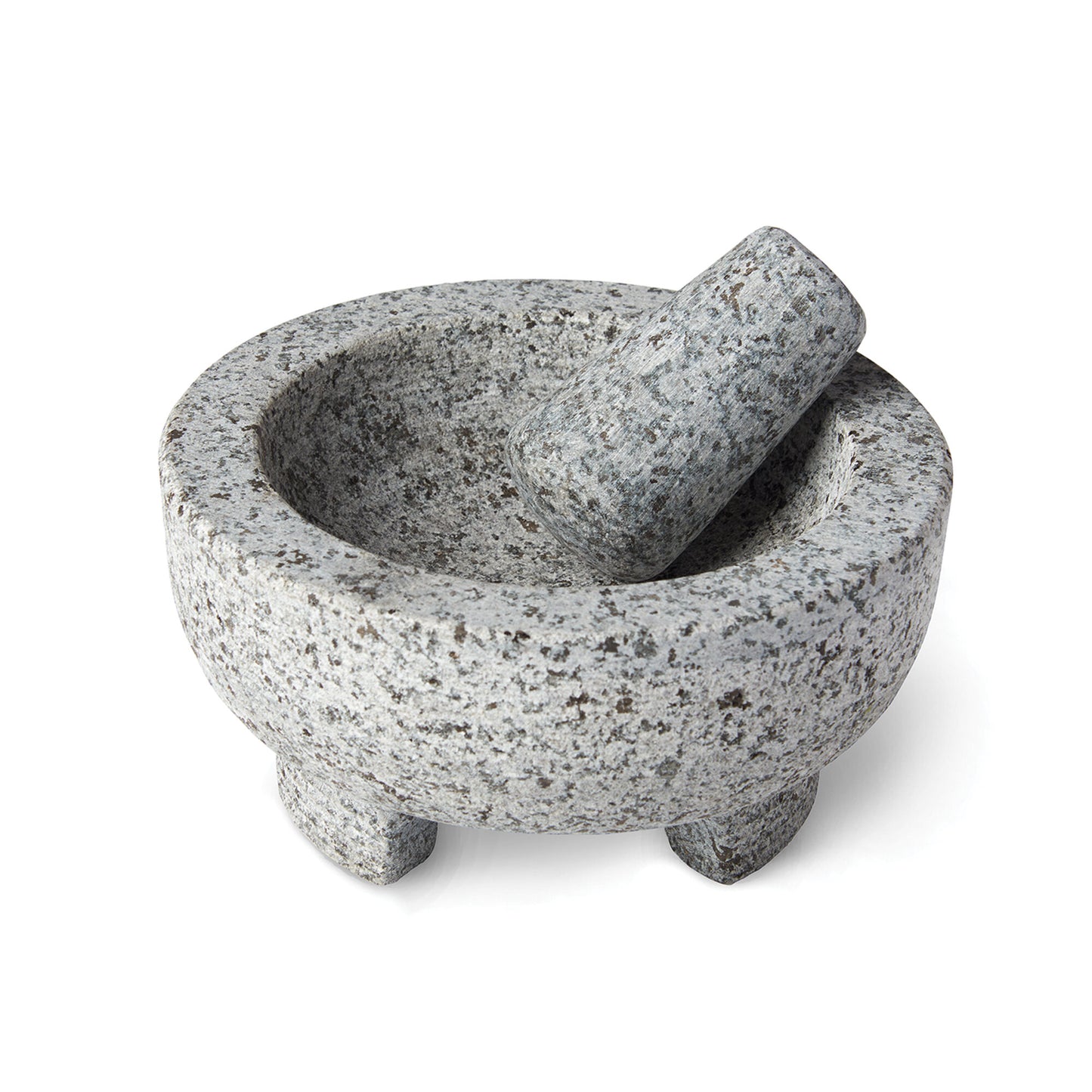 Mortar & Pestle Herb Crusher Molcajate Granite