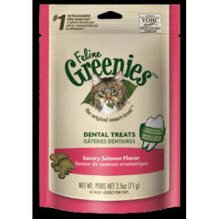 Cat Treat Greenies Salmon 2.1oz