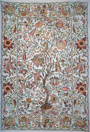 Tapestry Full Size Tree Of Life Blue
