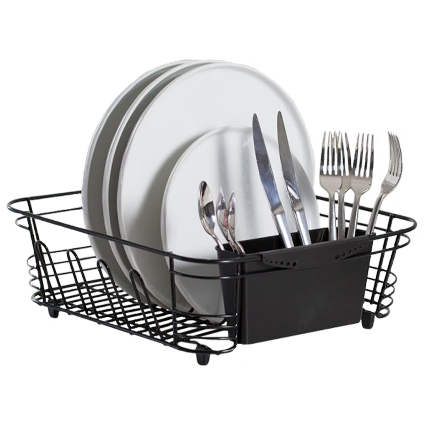 Dish Rack - 2-Piece Dish Strainer Stainless Steel