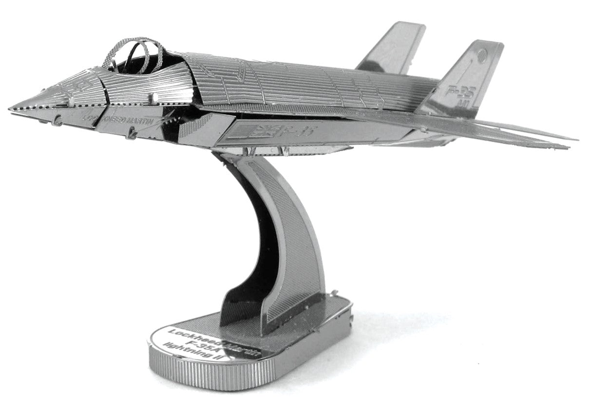 Metal Model Kit Aviation Fighter Jet Plane F35 Lightning II