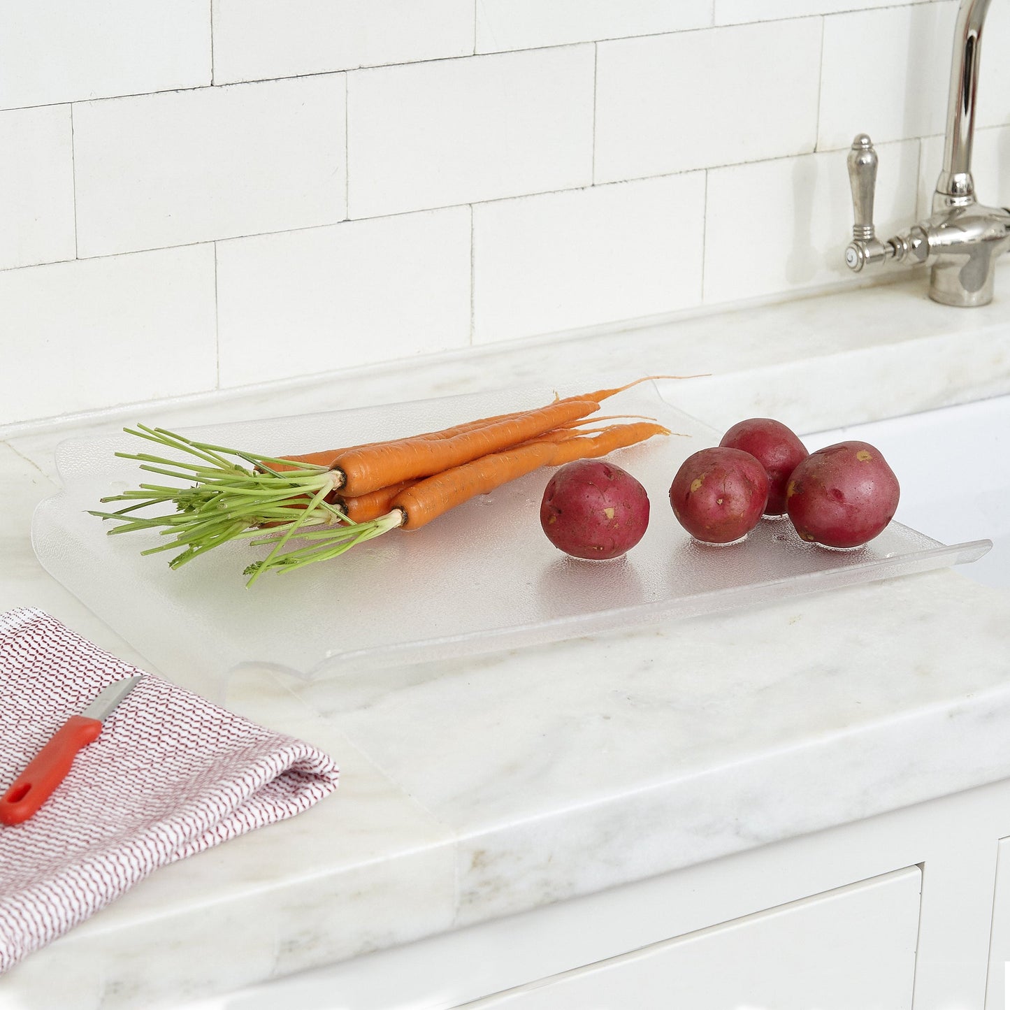 Drain Board - Dual Purpose (Cutting Board) Slanted