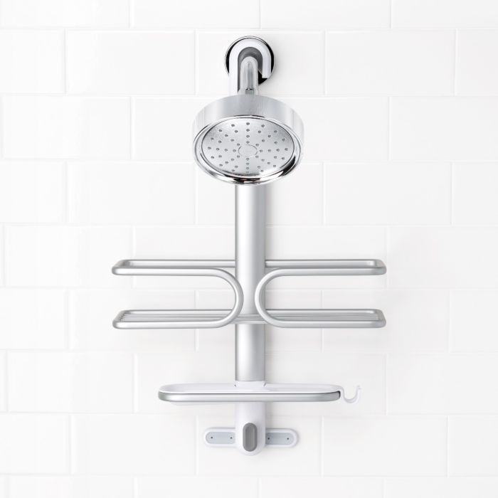 OXO Grips Compact Aluminum Shower Caddy