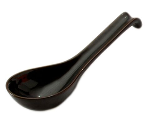 Soup Spoon Black