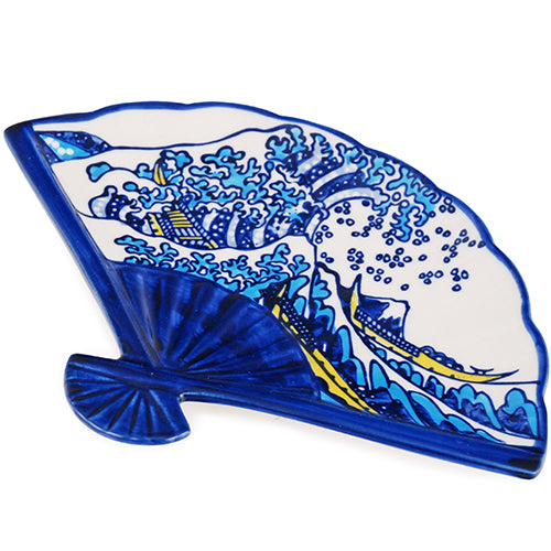 Fan Plate Hokusai Wave 8x5
