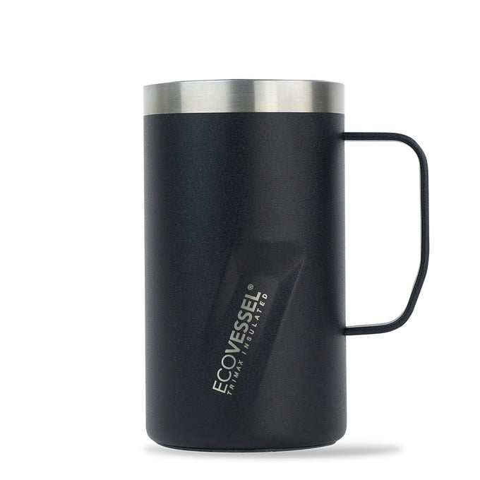 Travel Mug - The Transit Insulated Stainless Steel - Black Shadow - 16oz