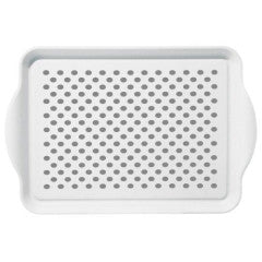 Serving Tray - Vinyl Non-Skid White