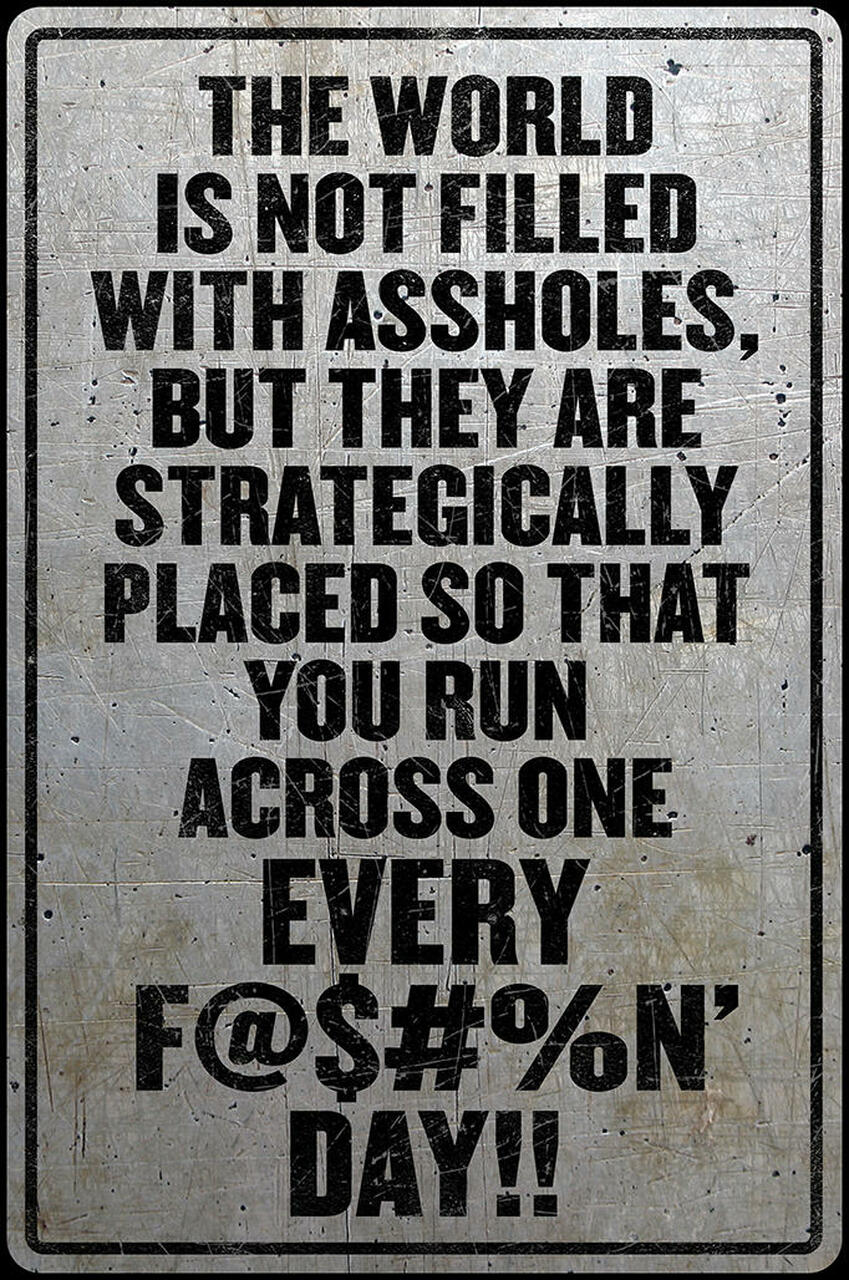 Tin Sign - Every Day - ALUMINUM 7.75" x 11.75"