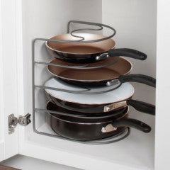 Kitchen Storage - Lid Plate Pan Organizer
