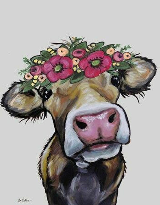 Tin Sign - Hazel the Cow