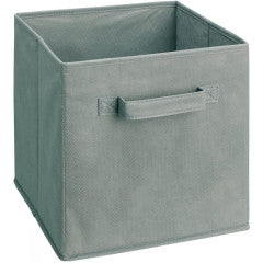 Storage Bin Grey 11x11x11