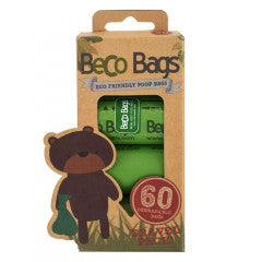 Dog Waste Bags Beco 60ct Unscented
