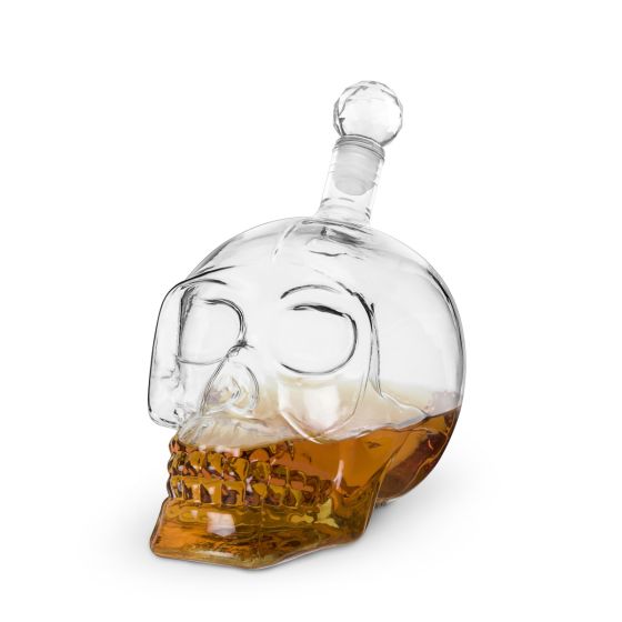 Liquor Decanter - Skull - Foster & Rye