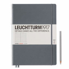 Notebook - Master Slim (A4+) - 123 Pages - Ruled / Anthracite