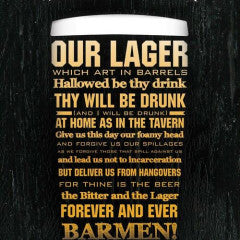 Tin Sign - Beer Prayer