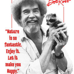 Tin Sign - Nature Bob Ross