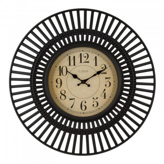 Black Frame Clock 20 inch