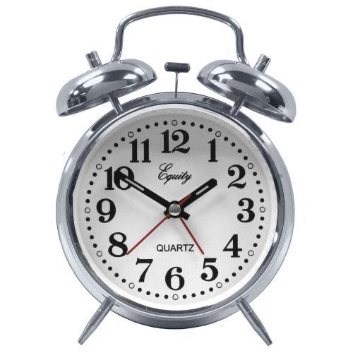 Alarm Clock Analog Quartz Twin Bell