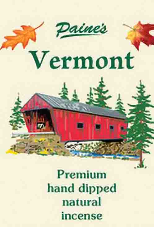 Incense Sticks Hand-Dipped Natural 20-pack - Vermont