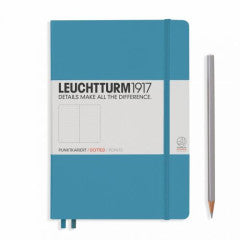 Notebook - Medium (A5) - Hardcover - 251 Pages - Dotted / Nordic Blue