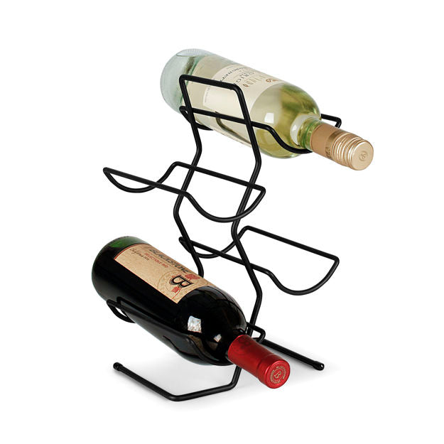 Wine Rack - Bottle Holder Rack 4 Black