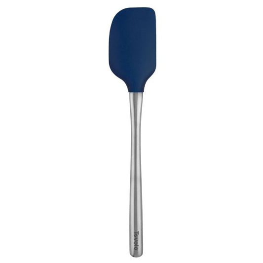 Cooking Utensil - Silicone Spatula w/ Stainless Steel Handle Deep Indigo