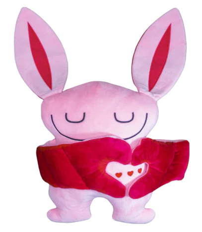 Bumpas Weighted Sensory Plush Lucky Red & Pink