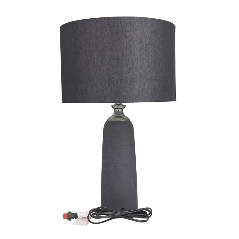 Brown Cement Modern Table Lamp