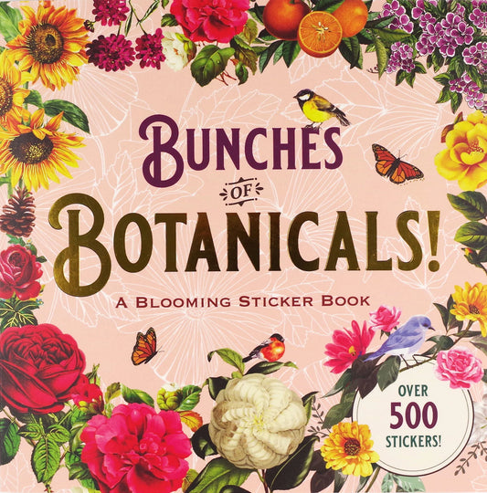 Sticker Book Bunches Of Botanicals