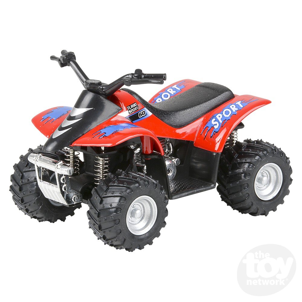 Diecast Pullback - ATV Smart Sport - 3.75" - Sold Individually