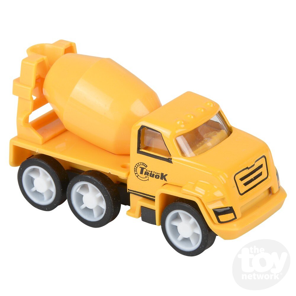 Diecast Pullback - Mini - Construction Vehicles - 2.5" - Sold Individually