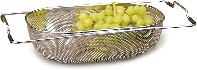 Strainer Basket Perforated Mesh Expandable In Sink