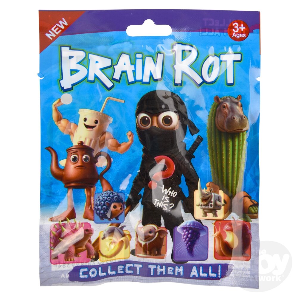 Blind Bag - Brainrot - Figure & Card - 2" - Sold Individually