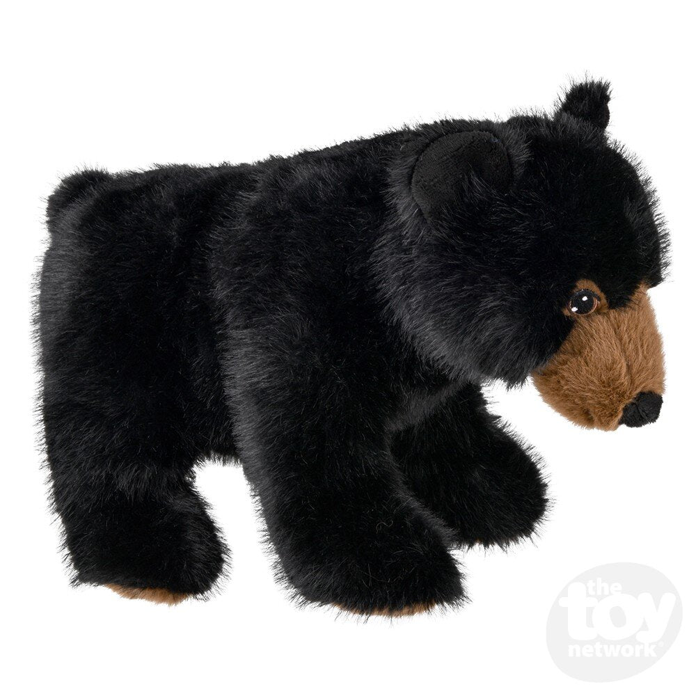 Plush Animal Den Black Bear 12"