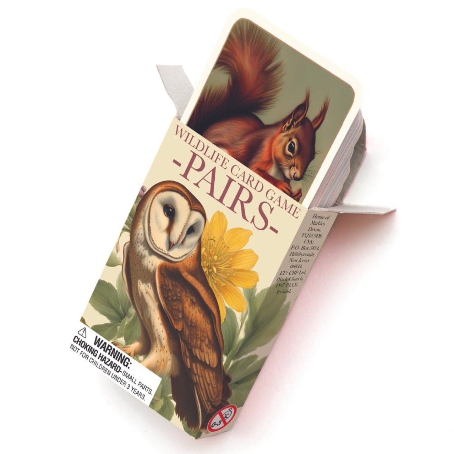 Card Game Wildlife Pairs
