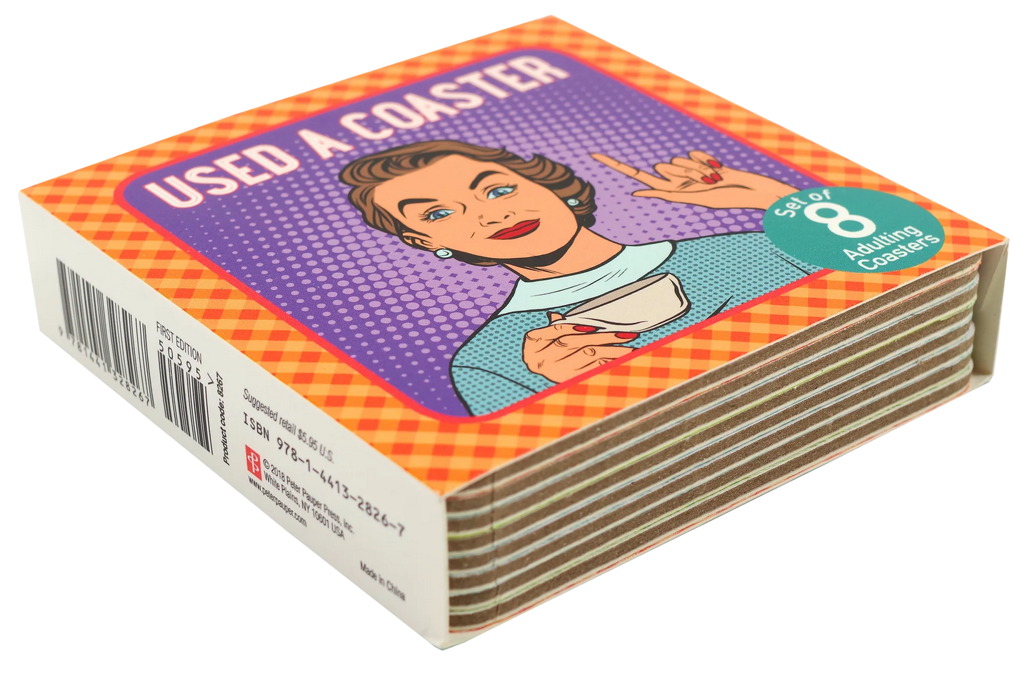 Coasters Adulting Set of Eight