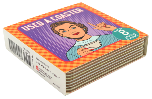 Coasters Adulting Set of Eight