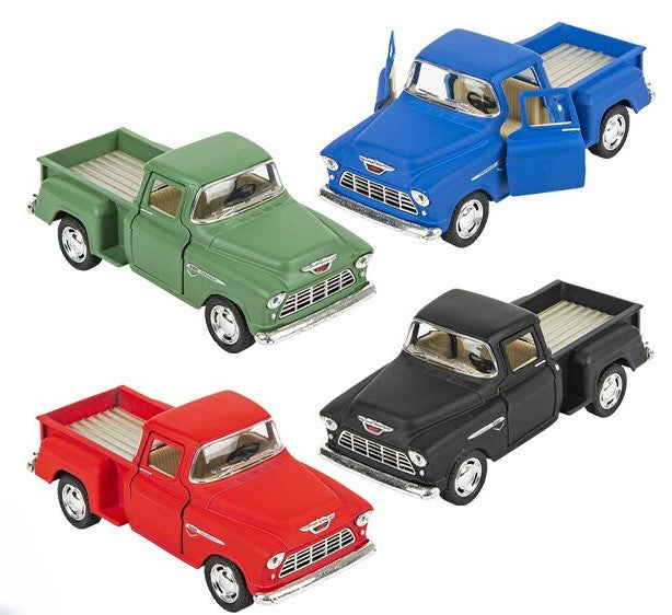 Diecast Pullback Truck Chevy 1955 Stepside 5"