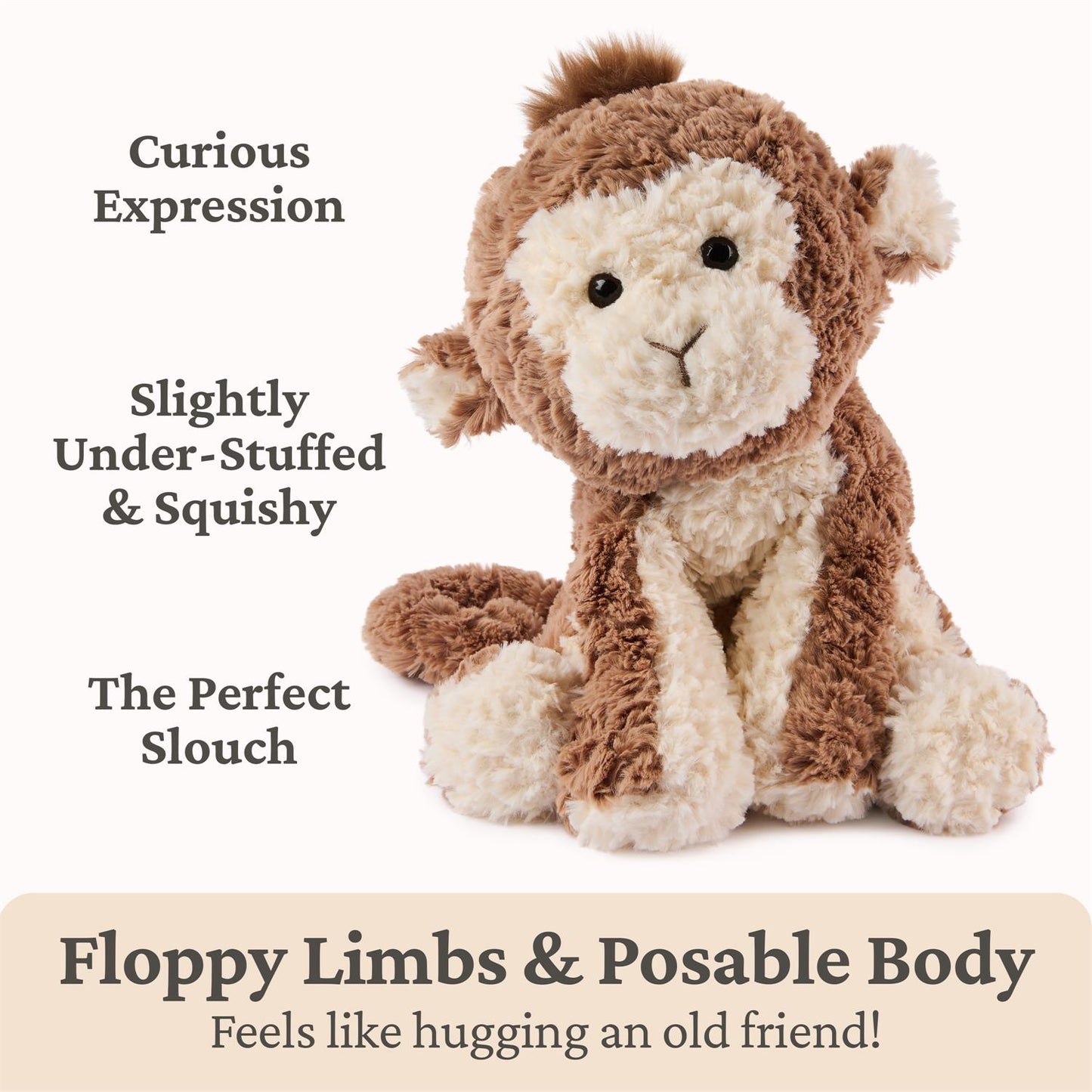 Plush Cozys Monkey 10"