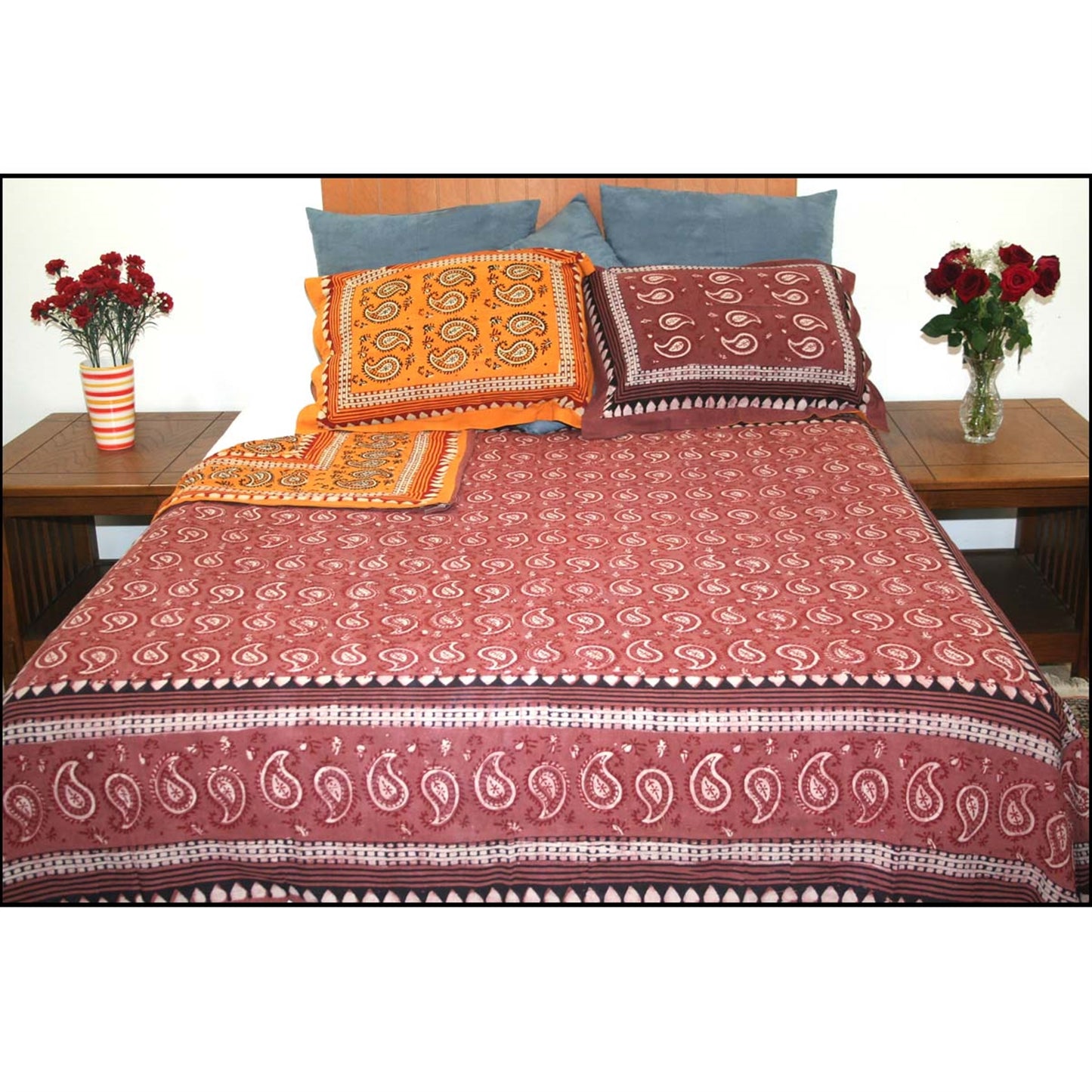 Duvet Cover Queen Or King Dabu Crazy Paisley