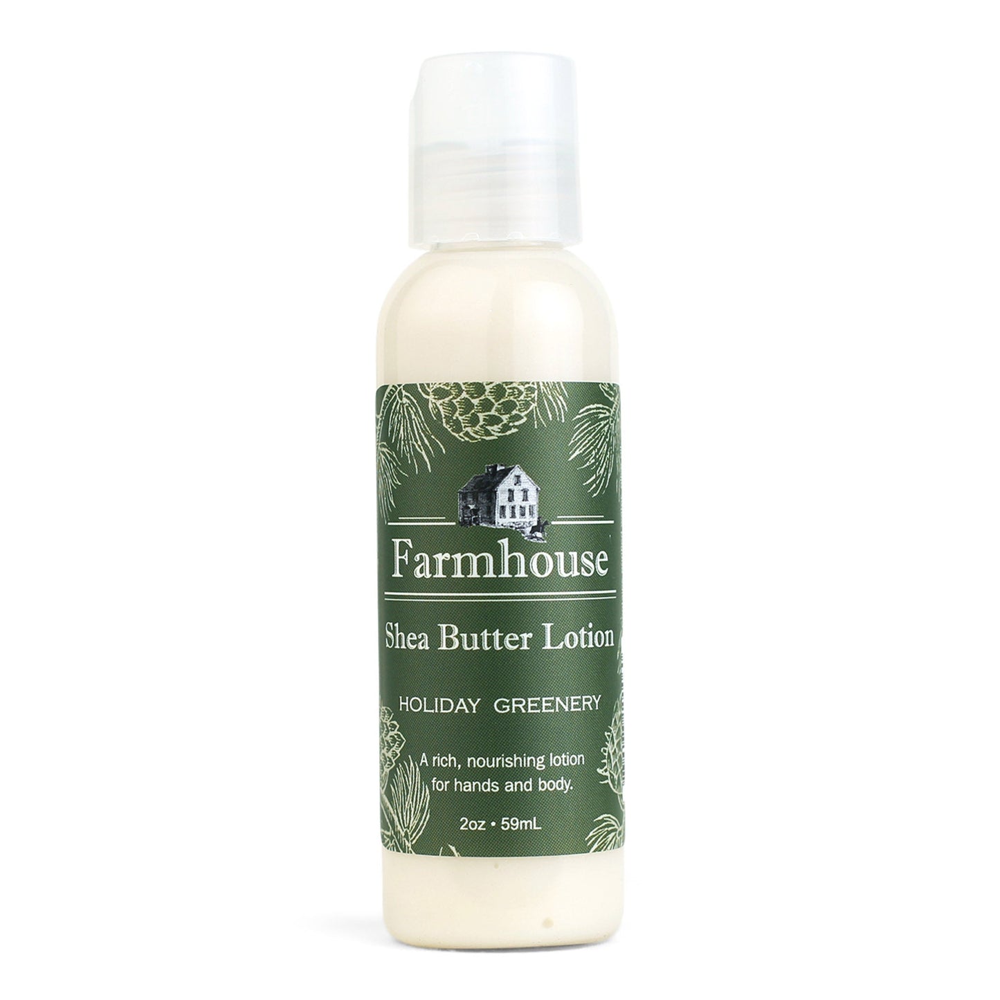 Shea Butter Lotion - 2oz - Holiday Greenery