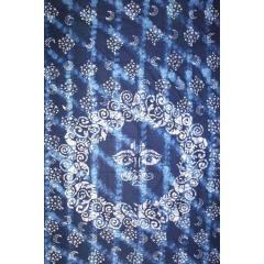 Tapestry Twin Size Celestial Batik Blue
