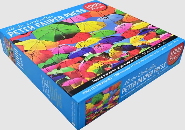 Puzzle 1000 Piece All The Umbrellas