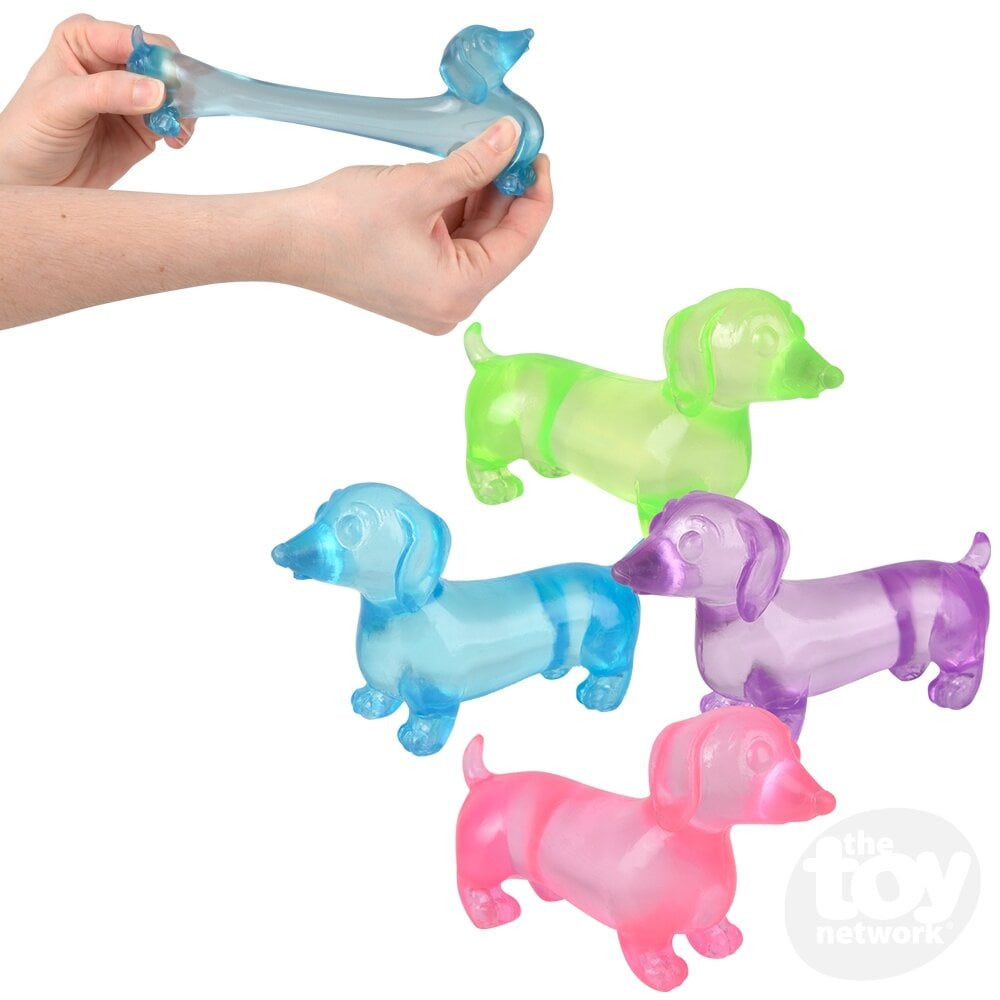 Squeezy Sugar Dachshund 4.5" (Sold Individually)