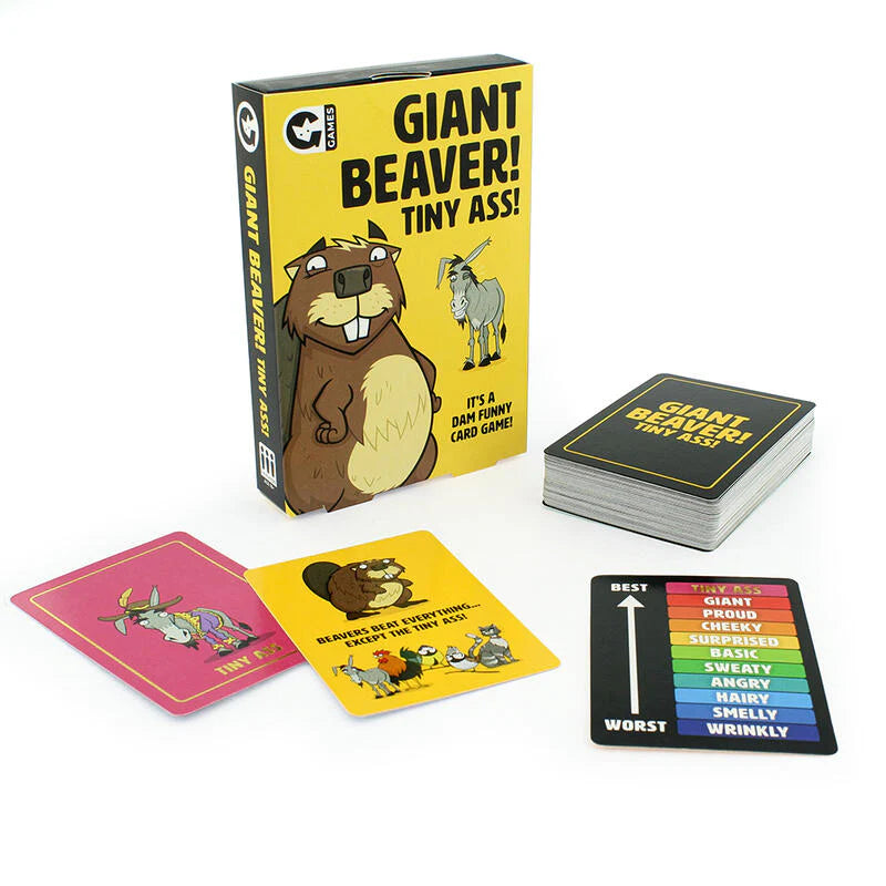 Card Game Giant Beaver! Tiny Ass!