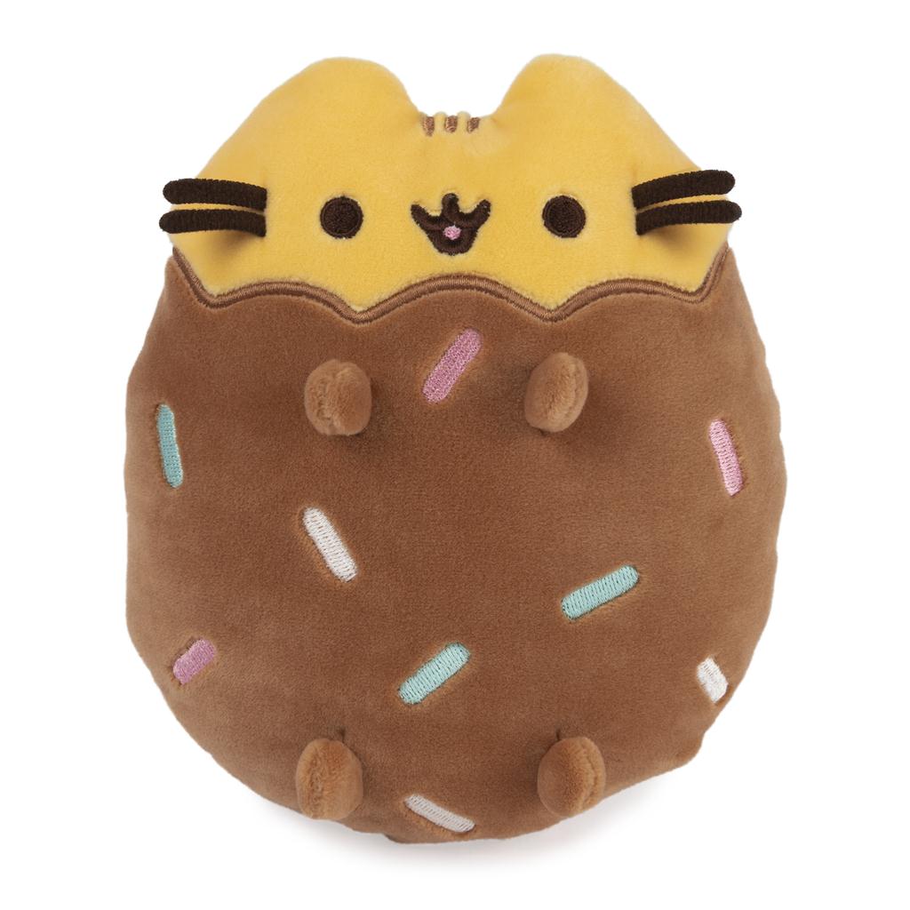 Plush Pusheen Chocolate Dipped Cookie Squisheen 6"