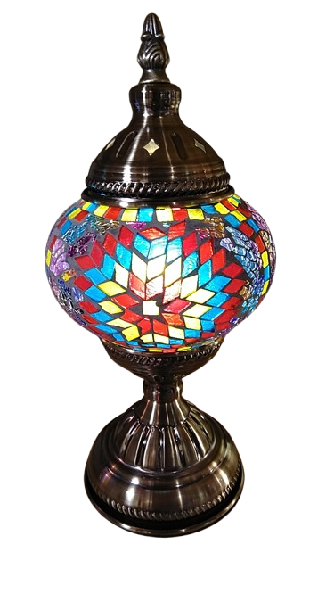 Mosaic Lamp Globe 12" #8