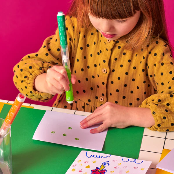 Ooly x Peanuts Double Ended Brush & Stamp Markers