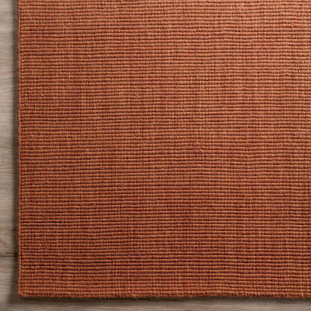 Monaco Boucle Wool Rug Paprika 5'X7'6"